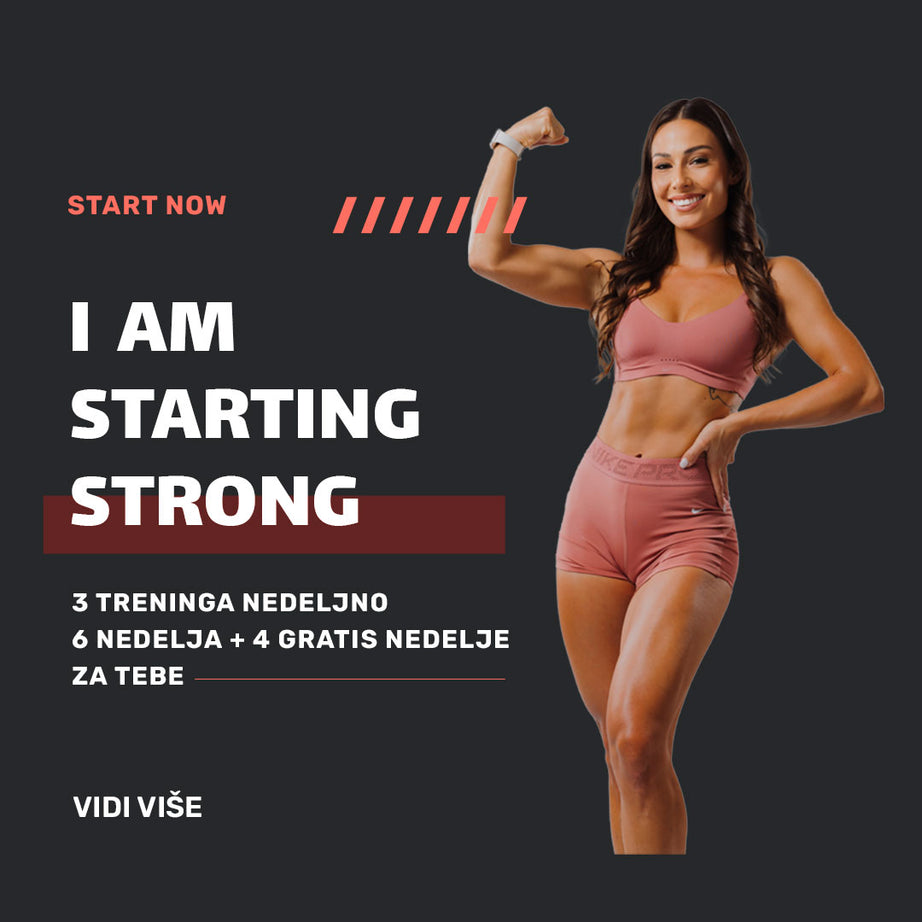 I am Starting Strong | Program za Teretanu